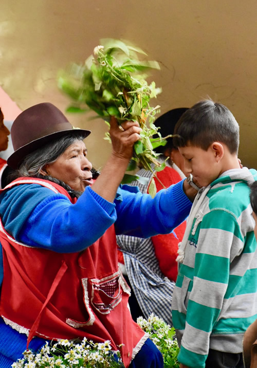 Curandera in Ecuador