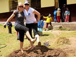 Globeaware volunteers in Peru