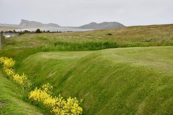 Magdalen Islands green fields.