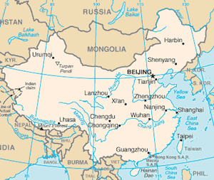 Map of China