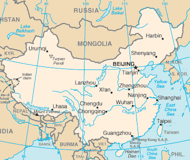 Map of China