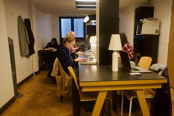 Working space for digital nomads in Paris at Craft.