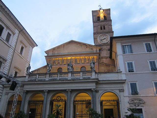 Santa Maria di Trastevere in Rome.