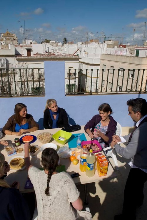 Students in Cadiz, Andalucia.