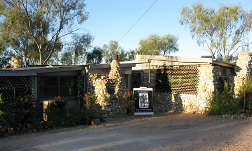 Museum in Lightning Ridge.