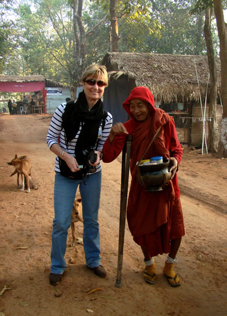 Solo travel with local woman.