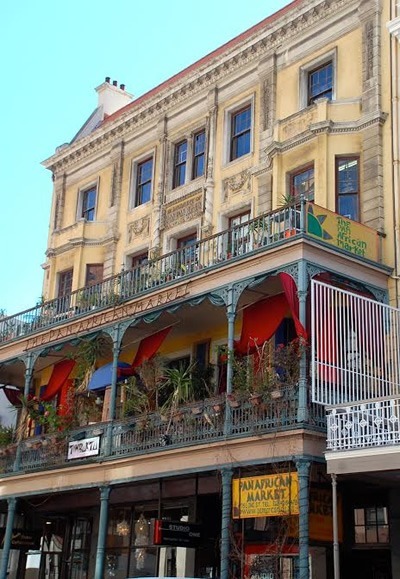 The Pan African Market in Cape Town.