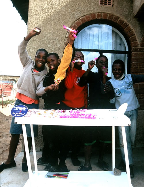 Children in Soweto.