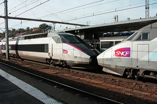 Take a comfortable and high-speed train in France.