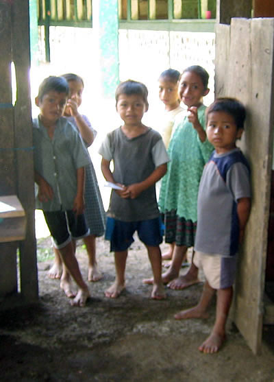 Children in Guatemala.