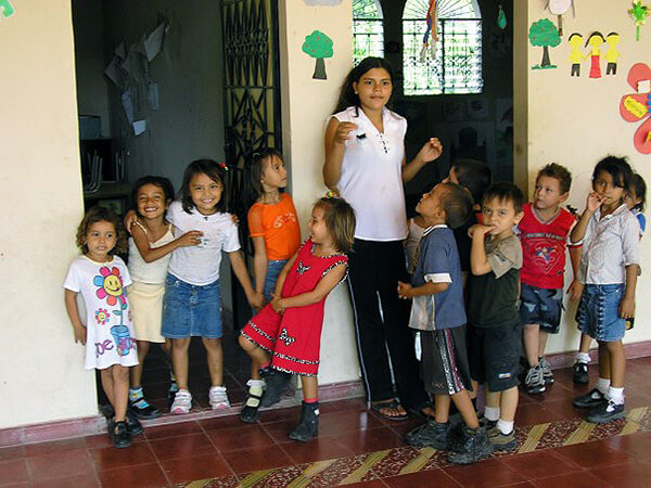 Handsome children in El Salvador.
