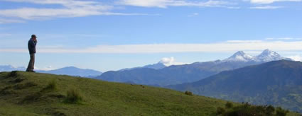 Search for water in Chugchilan, Ecuador.