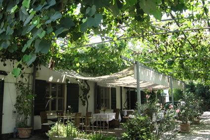 Slow Food restaurant in Emiglia-Romagna, Italy.