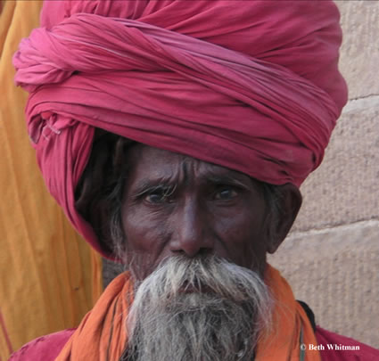 A Guru in Varanasi.