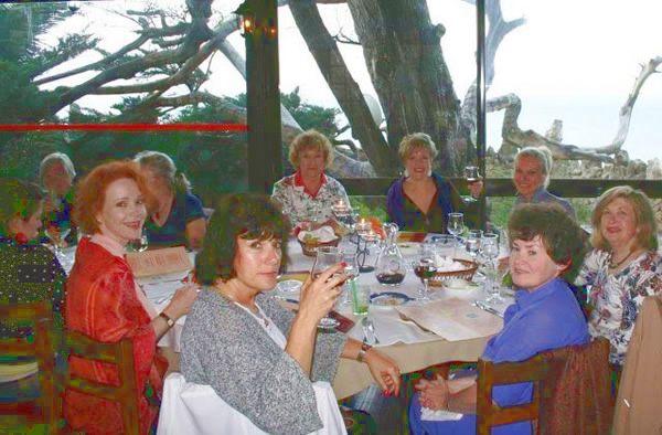 Women in Obidos, Portugal.