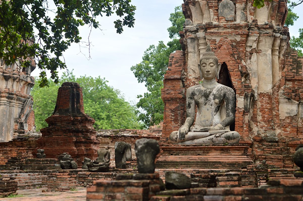 Ayutthaya, just outside the English teaching center Bangkok