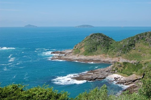 View of Ponto do Criminoso, Brazil.