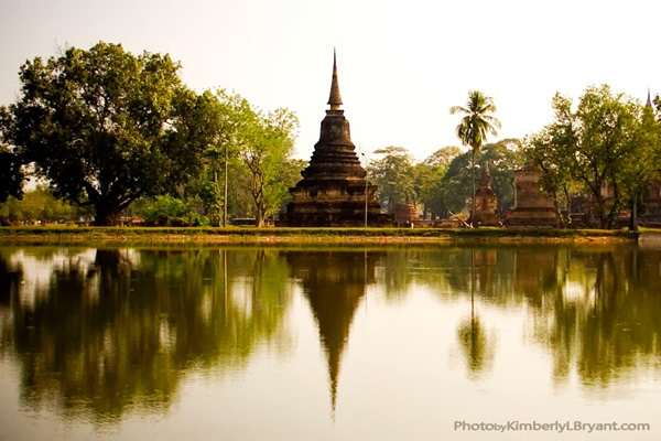 Temple near Chiang Mai, Thailand.