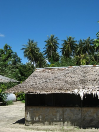 House in the village.