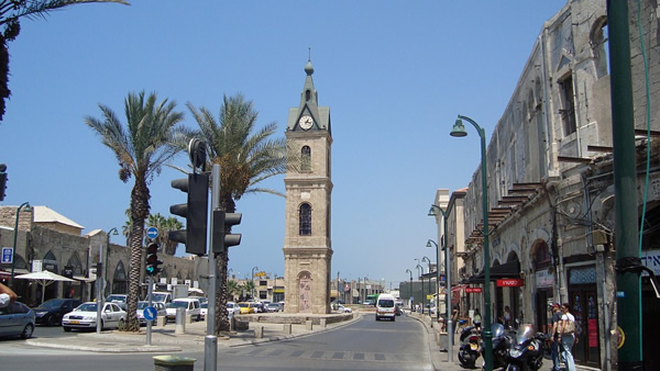 Street scene in Israel