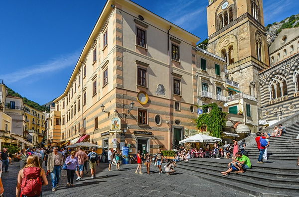 Visit the spectacular Amalfi Coast in Italy with your teens.