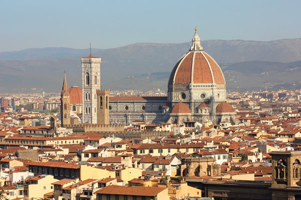 Florence, Italy, near the Duomo.