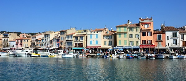 Port of Cassis in Provence.