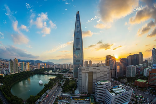 Seoul skyline