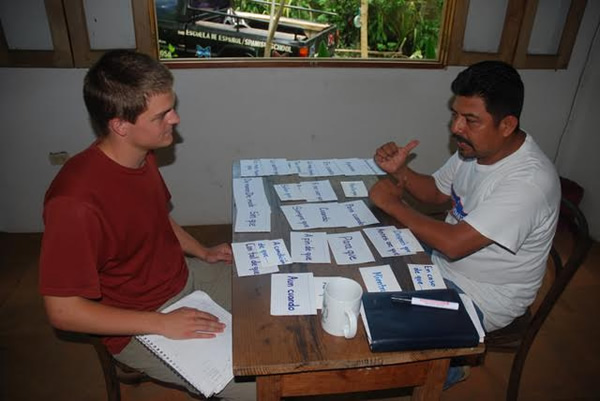 Lean Spanish One-on-One in Mariposa, Nicaragua.