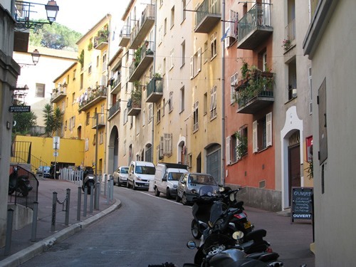 A side street in Nice.