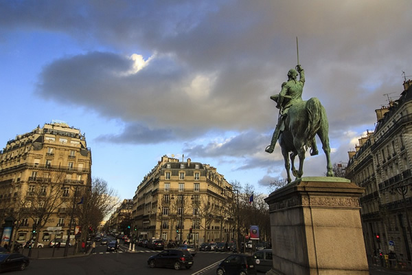 A square in Paris