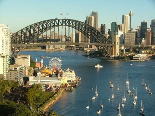 Sydney, Australia is a bit spot to teach English.