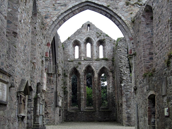 Grey Abbey in Northern Ireland.