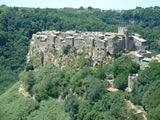 Living in Calcata, Italy.